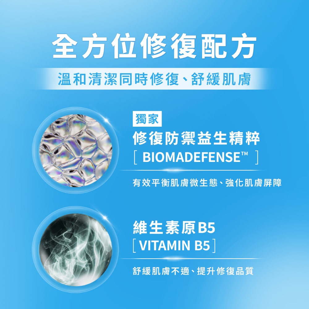 理膚寶水 B5全面修復保濕潔膚露